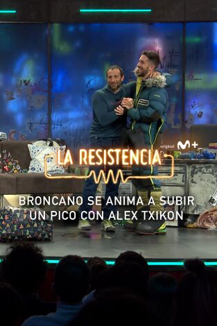 Lo + de las entrevistas de deportes. T(T5). Lo + de las... (T5): Alex Txikón invita  Broncano - 30.11.21