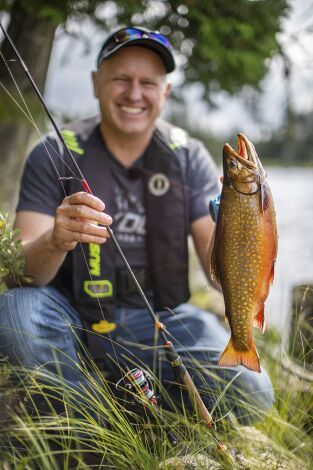 Quebec a vista de pájaro. T(T11). Quebec a vista de... (T11): Pesca de truchas y luciopercas en los Laurentides