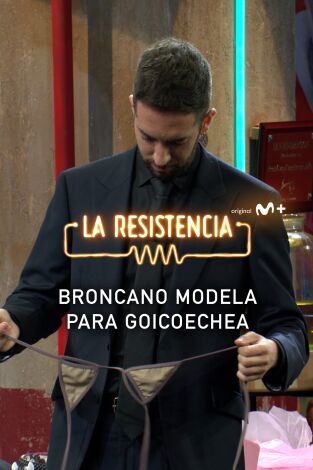 Lo + de las entrevistas de cine y televisión. T(T5). Lo + de las... (T5): Broncano trata de modelar - 2.5.22