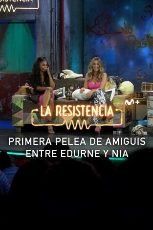 Lo + de las entrevistas de música. T(T5). Lo + de las... (T5): Primera pelea de amiguis de Edurne y Mia - 27.6.22