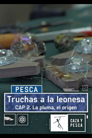 Truchas a la leonesa. Truchas a la leonesa: La pluma, el origen