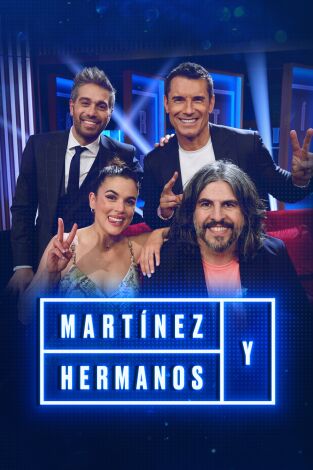 Martínez y Hermanos. T(T3). Martínez y Hermanos (T3): Jesús Vázquez, Adriana Ugarte y J.J. Vaquero