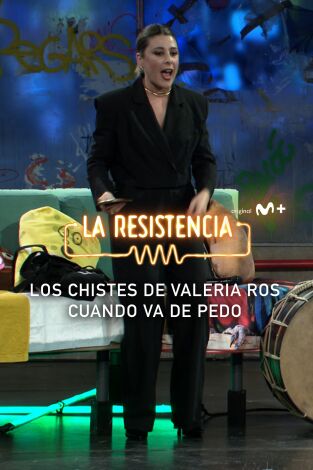 Lo + de los colaboradores. T(T7). Lo + de los... (T7): Valeria prueba chistes en La Resistencia - 05.12.23