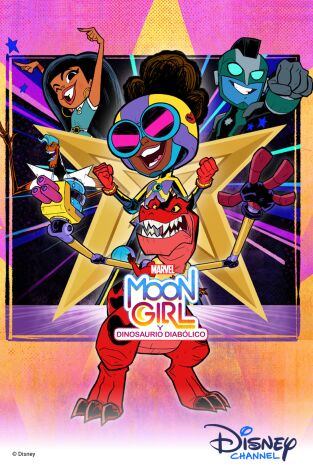 Marvel Moon Girl y Dinosaurio Diabólico