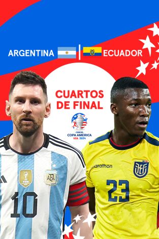 Cuartos de final. Cuartos de final: 04/07/2024 Argentina - Ecuador