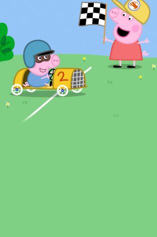 Peppa Pig, Season 6. T(T6). Peppa Pig, Season 6 (T6): El coche de carreras de George