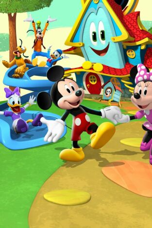 Disney Junior Mickey Mouse Funhouse. T(T1). Disney Junior... (T1): Minnie y su bebé gorila / Dino-perritos