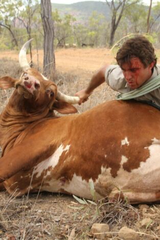 Un vaquero australiano. Un vaquero australiano: El cocodrilo que se comió una barca