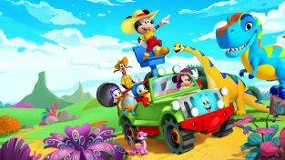 Disney Junior Mickey Mouse Funhouse (Single Story). T(T3). Disney Junior... (T3): Daisy y el sueño perdido