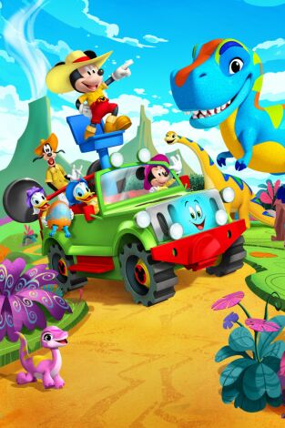 Disney Junior Mickey Mouse Funhouse. T(T3). Disney Junior... (T3): Ep.6 ¡Fun-A-Palooza! / ¡Faltan botones y lazos!