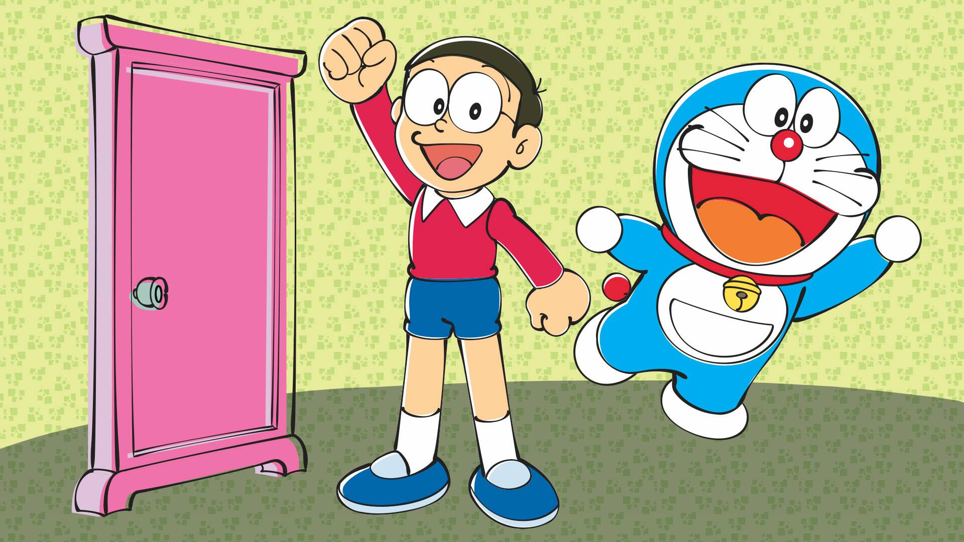 Doraemon, Season 1 (T1): Casa buena, casa mala / Fobia a círculos, triángulos y cuadrado