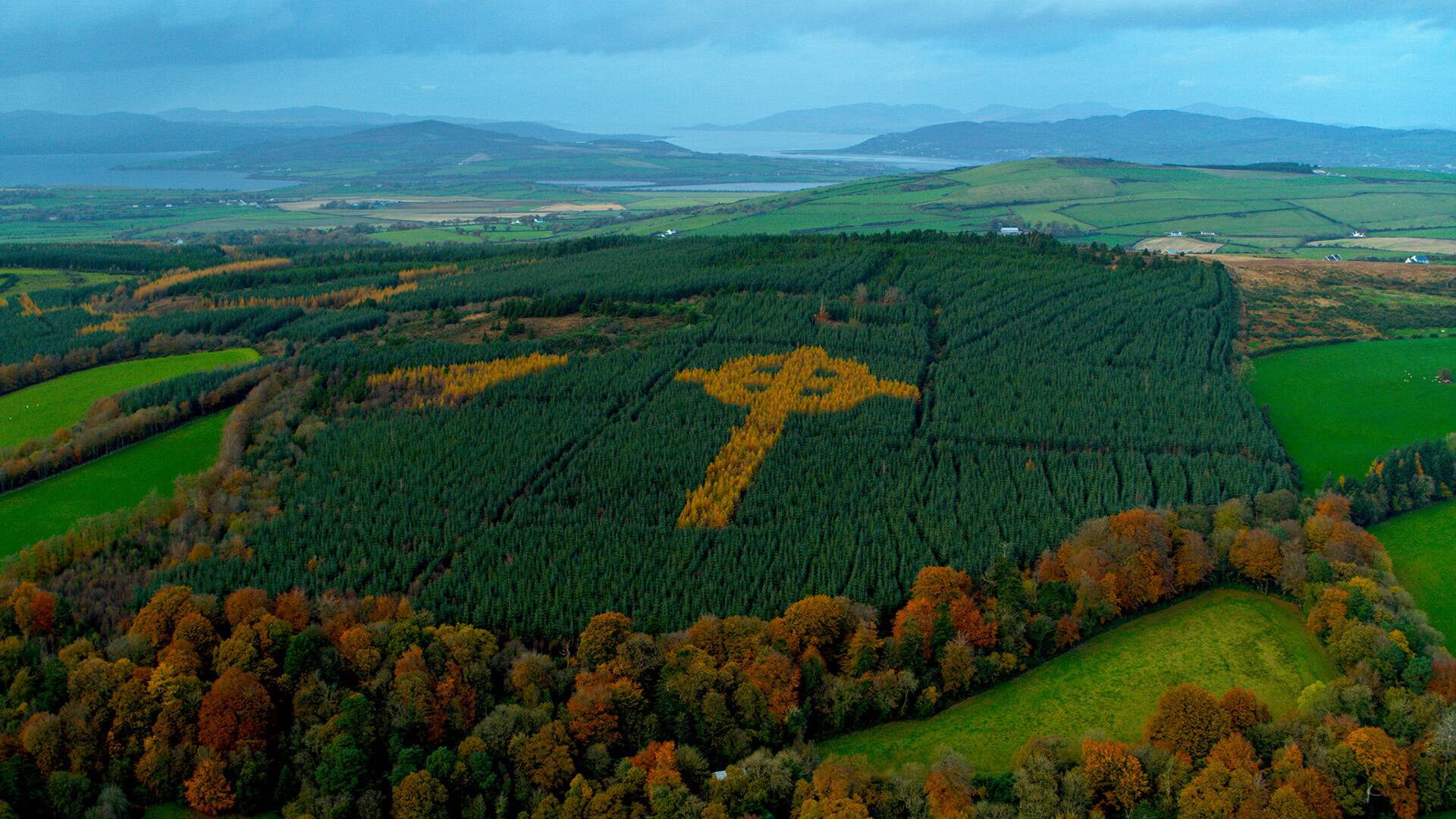 Irlanda desde el aire