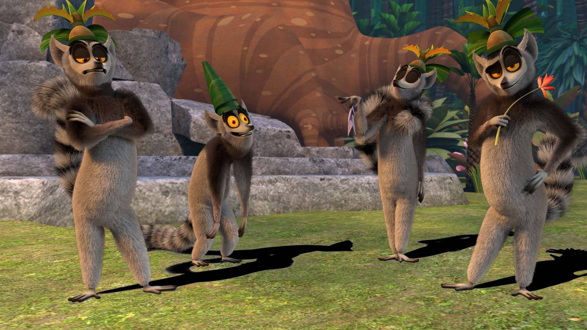 Viva el Rey Julien (T2): Los Juegos De La Jungla