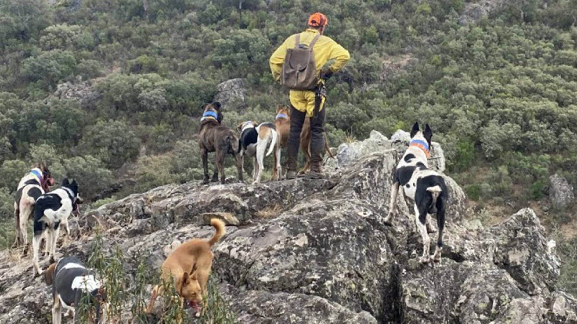 Lances monteros en Las Buitreras