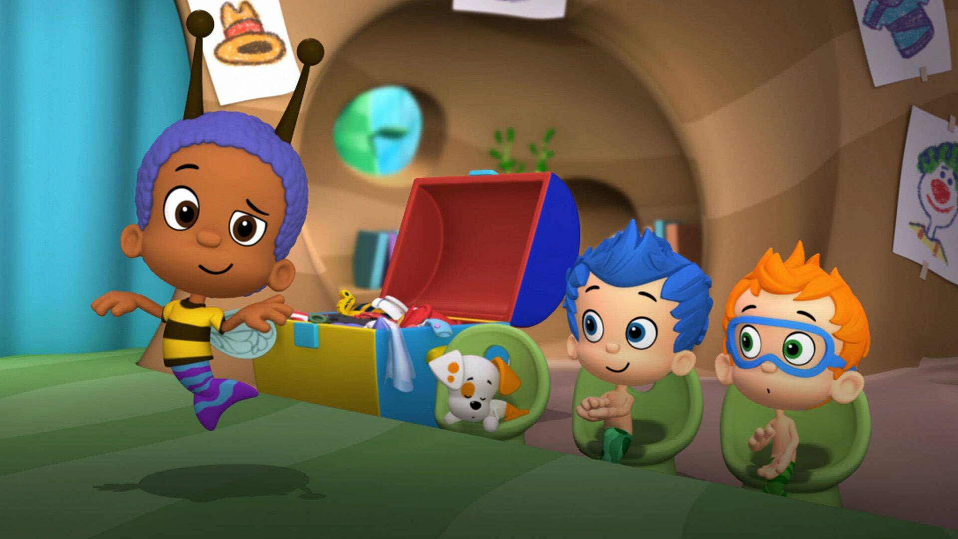 Bubble Guppies (T4): Mudanzas Guppy