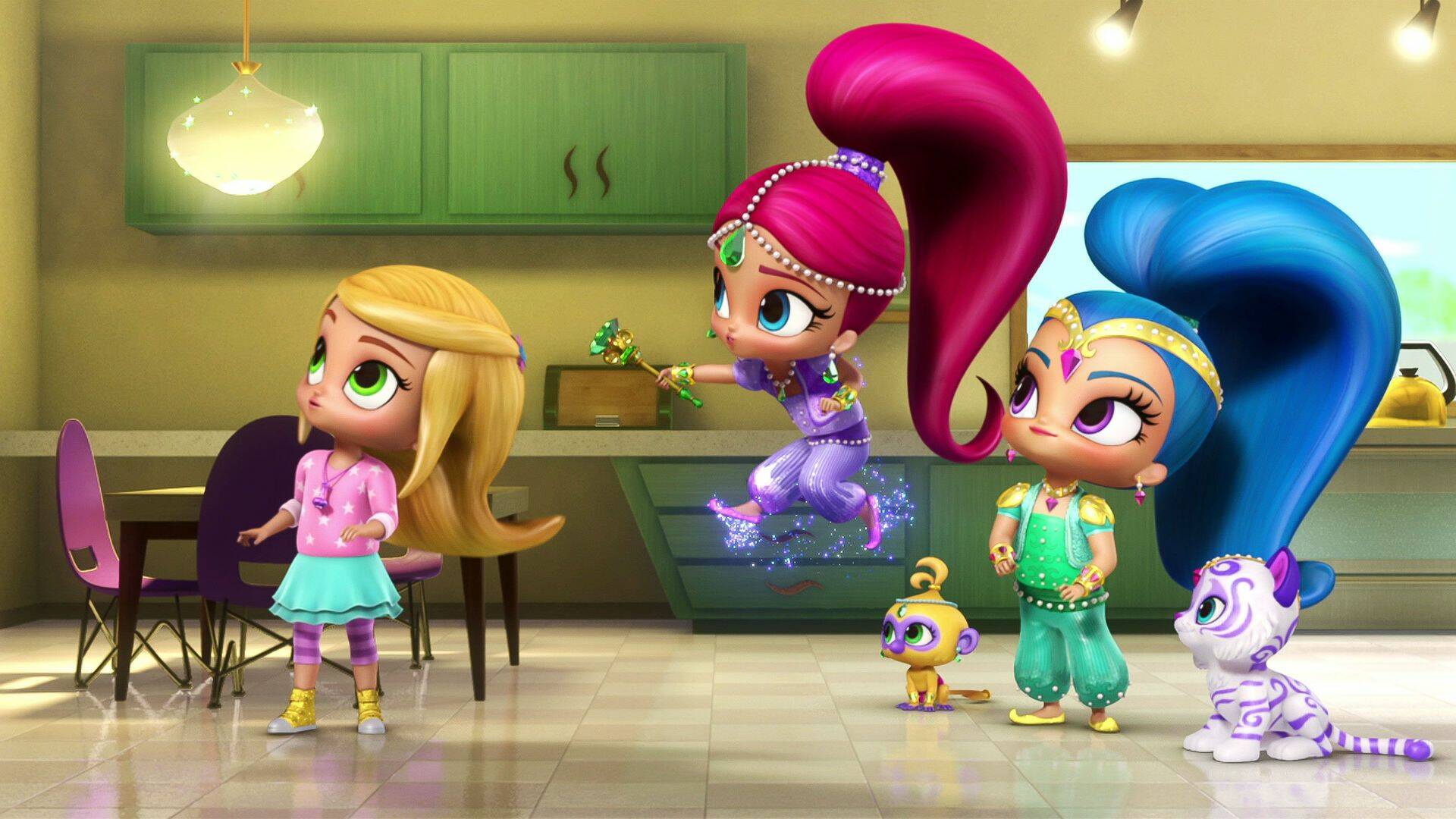 Shimmer y Shine (T2): La torre misteriosa; Chapuza en la jungla