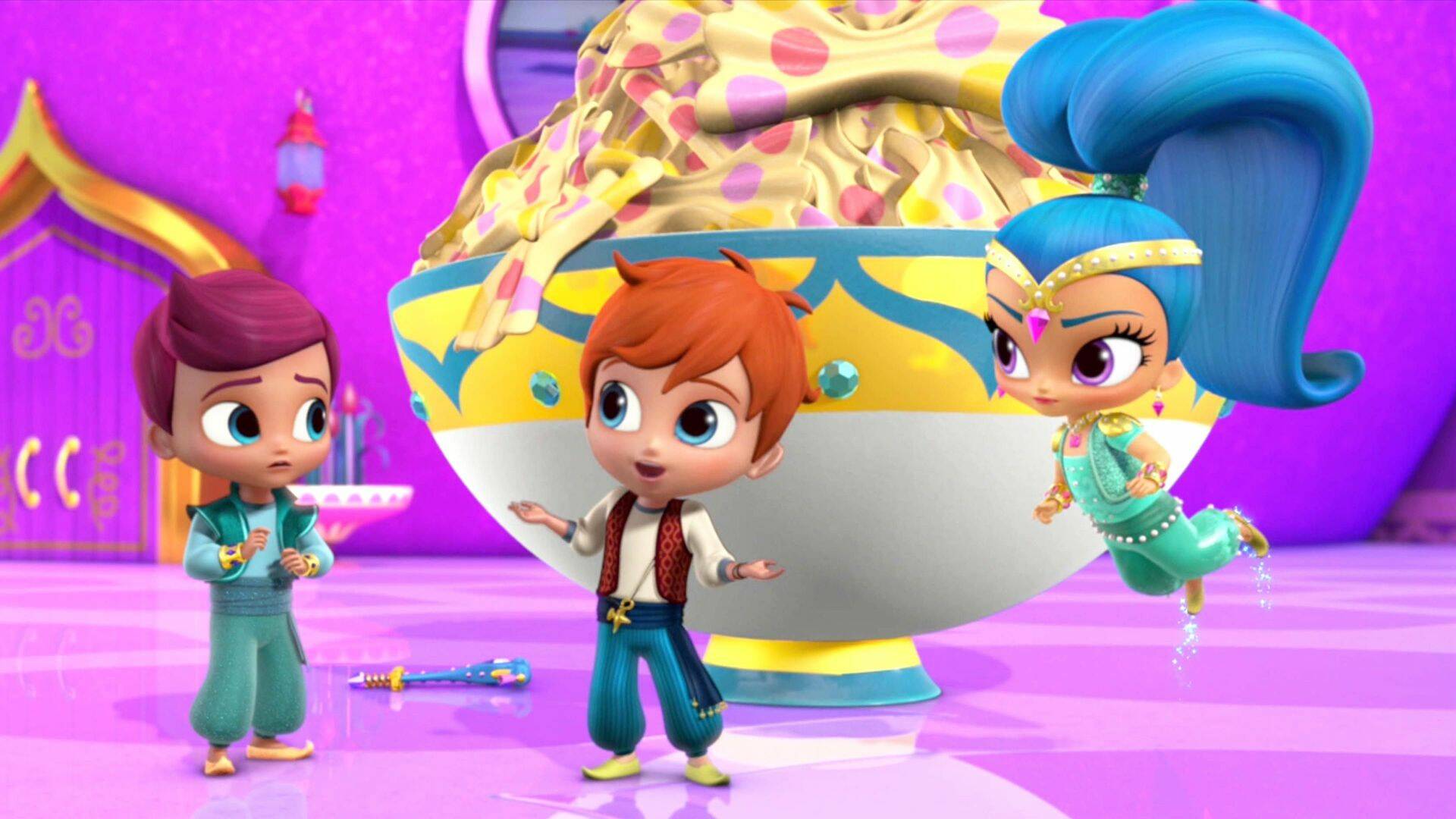 Shimmer y Shine (T3): Tiempo Libre en La Nieve; Juegos para Mascotas