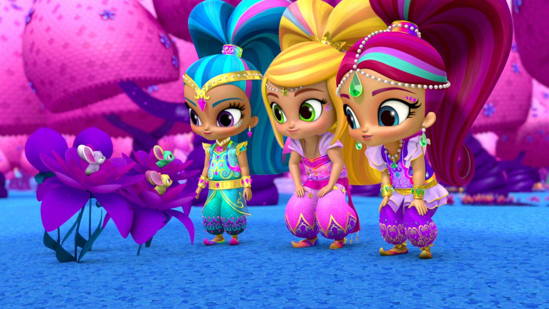 Shimmer y Shine (T4): Concha Zaharina sorpresa; El Zuffer-Puff de Zahramay