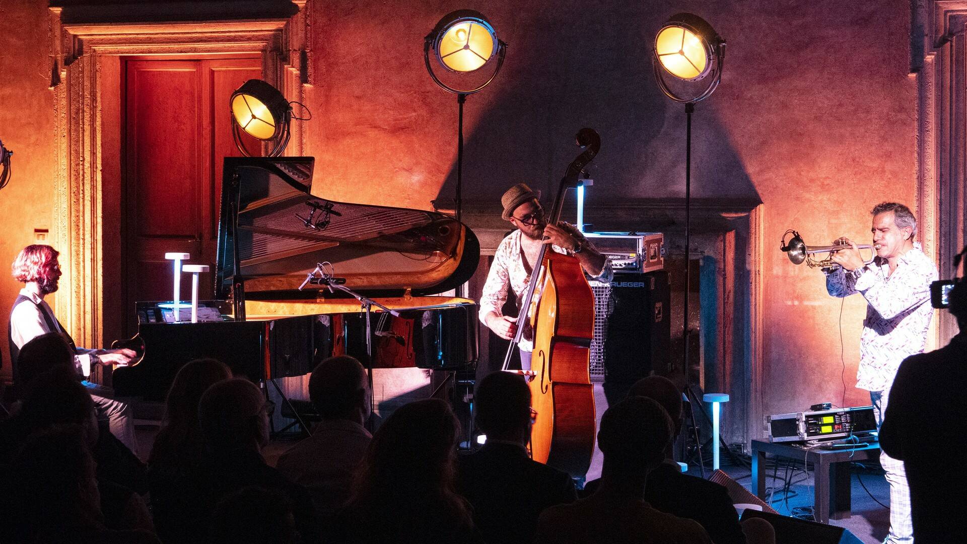 Paolo Fresu Trio en la Villa Medici de Roma