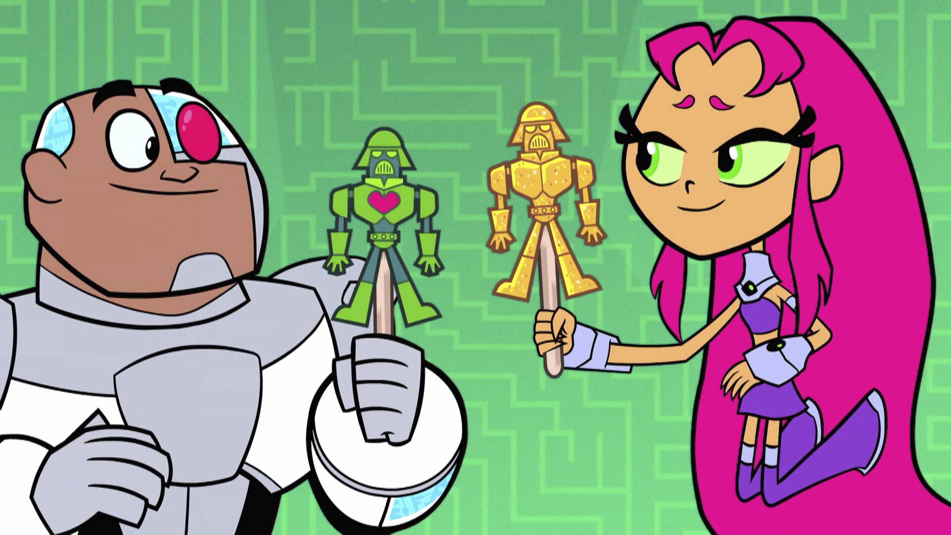 Teen Titans Go! (T4): Porcentajes cerebrales