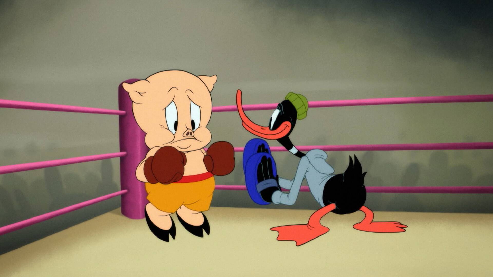 Looney Tunes... (T4): Arresto salvavidas / Gag del poste telefónico: Las escaleras del avión / Cabeza de platillo