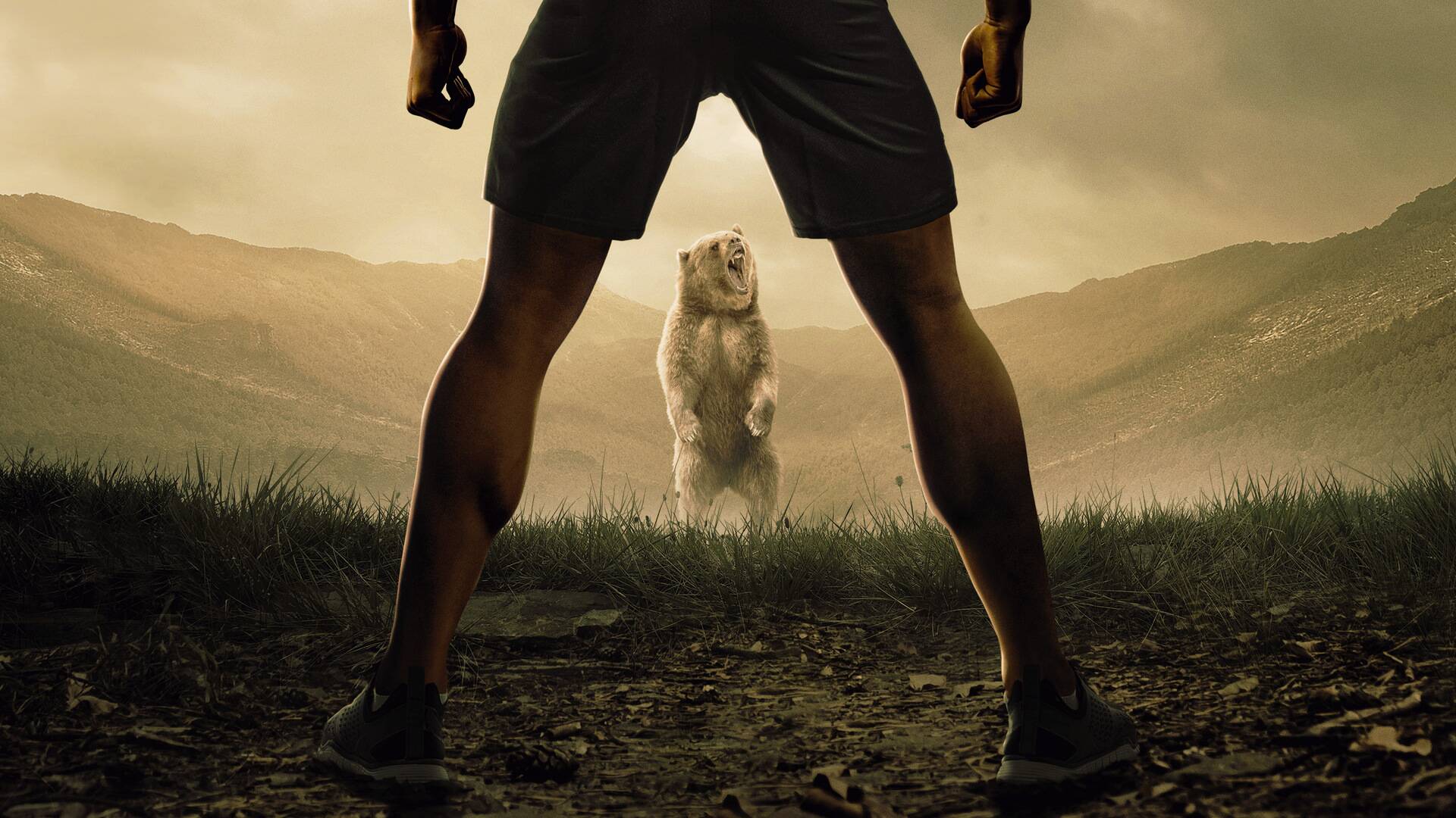 Man Vs Bear: Kannonball humano