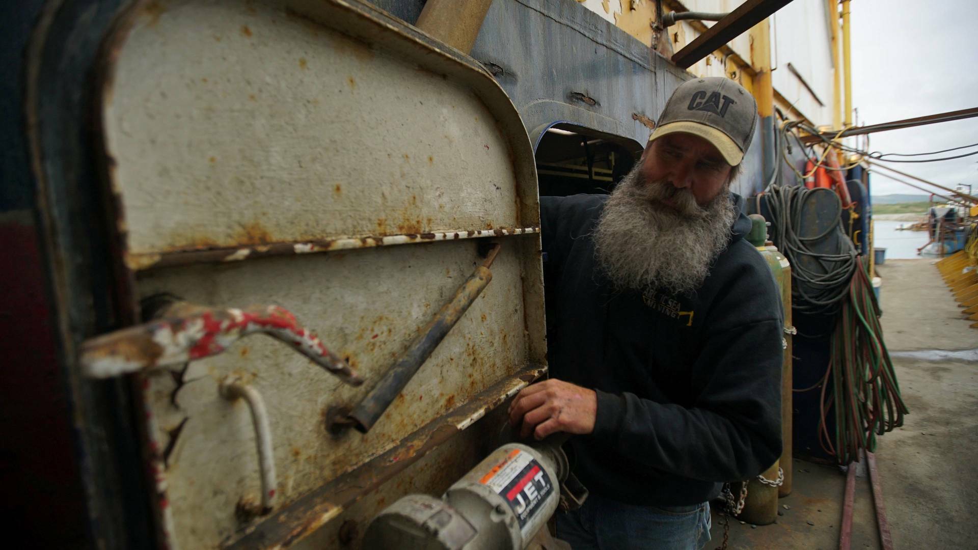 La pesca del oro: Derrumbe total