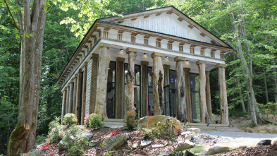 Construcciones al...: La cabaña griega en Tennessee