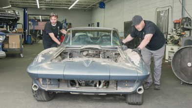 Motores a medida,...: Corredor de un Corvette retro del 67