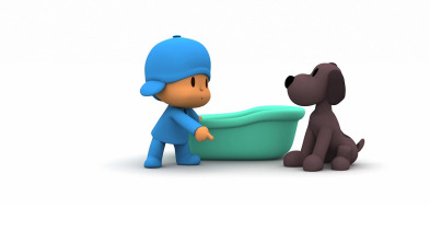 Pocoyo, Season 3 (T3): Ep.19 Bañando a Loula