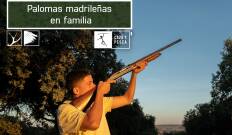 Palomas madrileñas en familia