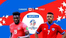 Fase de Grupos A. Fase de Grupos A: 29/06/2024 Canadá - Chile