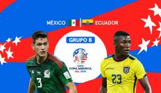Fase de Grupos B. Fase de Grupos B: 30/06/2024 México - Ecuador