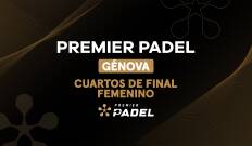 Cuartos de Final Femenina. Cuartos de Final Femenina: Riera/Goenaga - González/Brea
