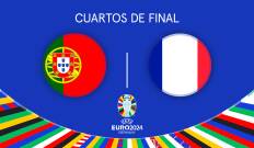 Cuartos de final. Cuartos de final: Portugal - Francia