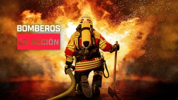 Bomberos en acción