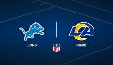 Semana 1. Semana 1: Detroit Lions - Los Angeles Rams